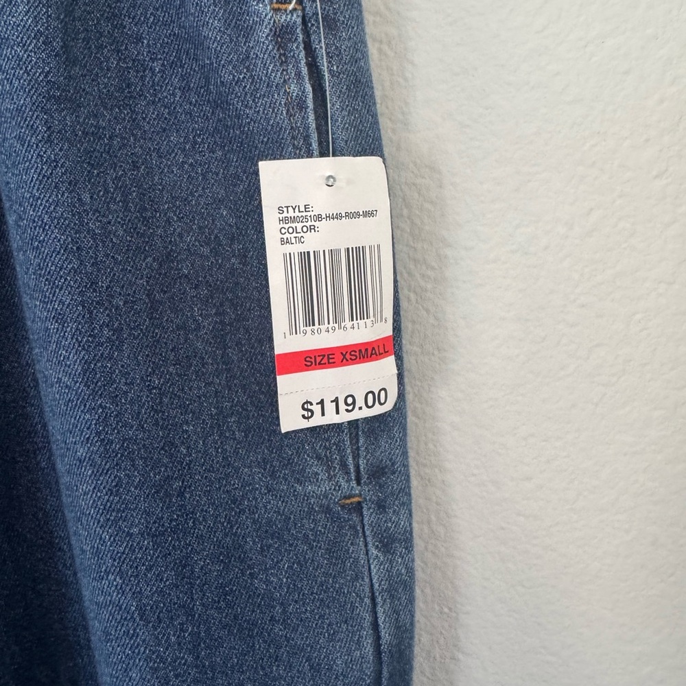 Habitual Dark Blue Wide-Leg Jeans. NWT. Dark wash. - Picture 3 of 4